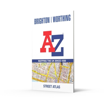 Бумажная книга «Brighton and Worthing A-Z Street Atlas», автор A-Z Maps - фото №2 - миниатюра