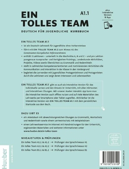 Паперова книга «Ein tolles Team. Kursbuch A1.1 plus interaktive Version», автор Джорджио Мотта - фото №2 - мініатюра