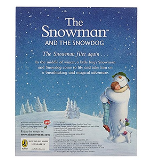 Бумажная книга «The Snowman and the Snowdog: Book and Toy Gift Set», автор Рэймонд Бриггс - фото №2 - миниатюра