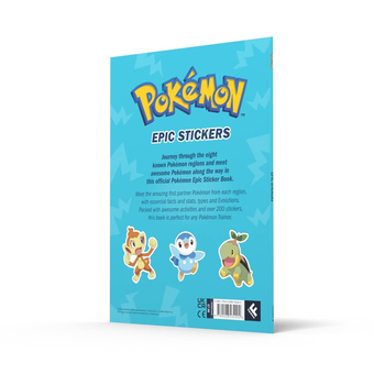 Бумажная книга «Pokemon Epic stickers» - фото №4 - миниатюра