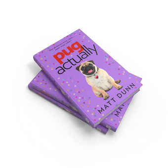 Паперова книга «Pug Actually», автор Метт Данн - фото №3 - мініатюра