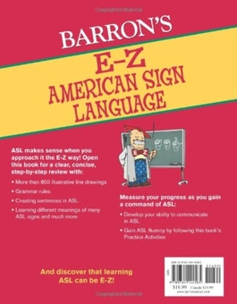 Бумажная книга «E-Z American Sign Language», автор ДэвидСтюарт - фото №2 - миниатюра