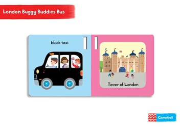 Паперова книга «London Bus Buggy Buddy» - фото №3 - мініатюра