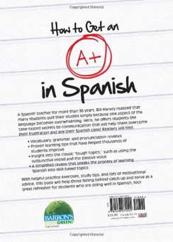 Бумажная книга « How to Get an A+ in Spanish », автор Уильям С. Харви - фото №2 - миниатюра