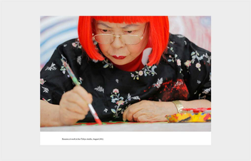 Паперова книга «Yayoi Kusama», автор Роберт Шор - фото №4 - мініатюра