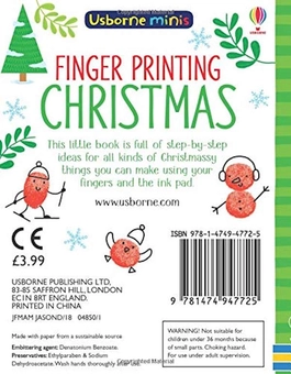 Бумажная книга «Finger Printing Christmas», автор Сэм Смит - фото №2 - миниатюра