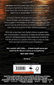 Бумажная книга «Inferno», автор Дэн Браун - фото №2 - миниатюра