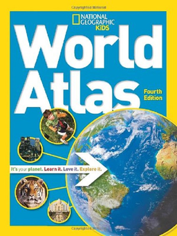 Бумажная книга «National Geographic Kids World Atlas» - фото №1 - миниатюра