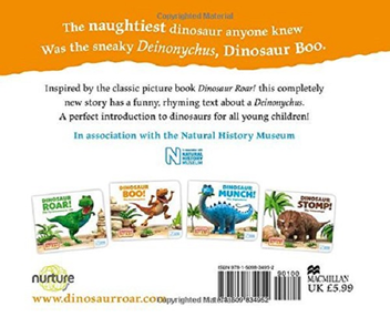 Паперова книга «Dinosaur Boo! The Deinonychus», автор Жанна Вілліс - фото №2 - мініатюра