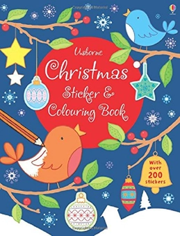 Бумажная книга «Christmas Sticker and Colouring Book », автор Джессика Гринвелл - фото №1 - миниатюра