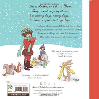 Бумажная книга «Belle & Boo and the Very Merry Christmas», автор Мэнди Сатклифф - фото №2 - миниатюра