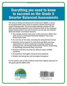 Паперова книга «Smarter Balanced Grade 5», автор Таран Ескобар-Осман - фото №2 - мініатюра