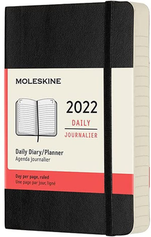 Паперова «Щоденник кишеньковий Moleskine 2022 Чорний (DSB12DC2Y22)», автора Без автора– фото №1
