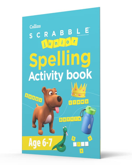Бумажная книга «SCRABBLE™ Junior Spelling Activity Book Age 6-7» - фото №3 - миниатюра