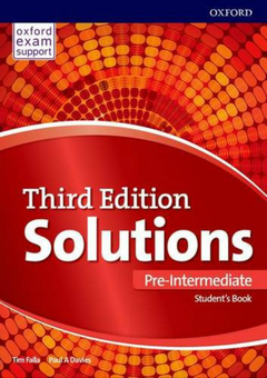 Паперова книга «Solutions Pre-Intermediate Student's Book», авторів Пол А. Девіс, Тім Фалья - фото №1 - мініатюра