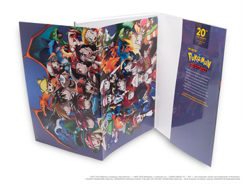 Паперова книга «Pokemon Adventures 20th Anniversary Illustration Book: The Art of Pokemon Adventures», автор Дайсуке Моріяма - фото №12 - мініатюра
