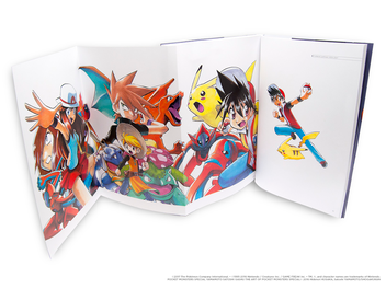 Паперова книга «Pokemon Adventures 20th Anniversary Illustration Book: The Art of Pokemon Adventures», автор Дайсуке Моріяма - фото №13 - мініатюра
