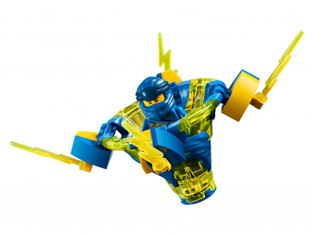  «Конструктор LEGO Ninjago Спин-джитсу Джей 97 деталей (70660)», бренда LEGO - фото №4 - миниатюра