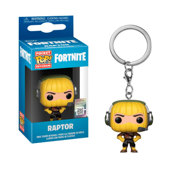 «Брелок Funko POP! Fortnite Raptor (FK36966)», бренду Funko Pop - фото №2 - мініатюра