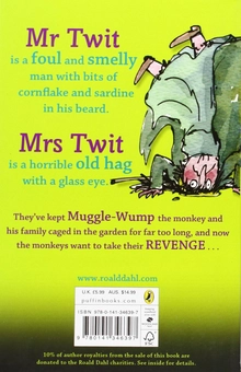 Бумажная книга «The Twits», автор Роальд Даль - фото №2 - миниатюра