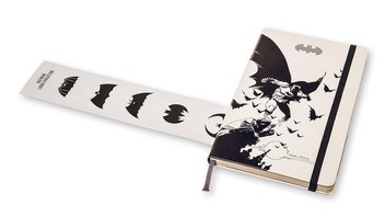 «Записная книжка Moleskine Batman Белая в линию LEBA01QP060 (805-22-0440-093-5, 8052204400935, LEBA01QP060)», бренда Moleskine - фото №3 - миниатюра