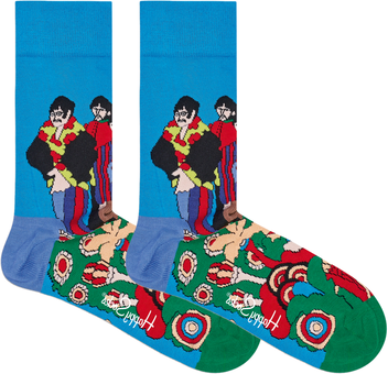 «Носки Happy Socks The Beatles Collector Box Set 3 пары 41-46 р (XBEA08-6000)», бренда Happy Socks - фото №2 - миниатюра