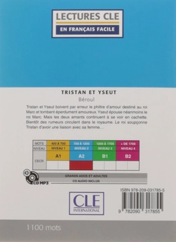 Бумажная книга «Tristan et Yseut - Livre + CD», автор Беруль - фото №2 - миниатюра