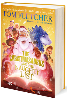 Паперова книга «The Christmasaurus and the Naughty List», автор Том Флетчер - фото №2 - мініатюра