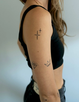 «Тимчасове тату Tattooshka GIRL POWER (LB-101)», бренда Tattooshka - фото №3 - миниатюра