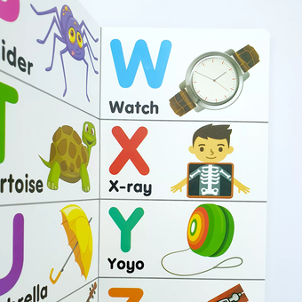 Паперова книга «My Mini-Giant. Alphabet Upper Case, Lower Case & Numbers. Revised» - фото №3 - мініатюра