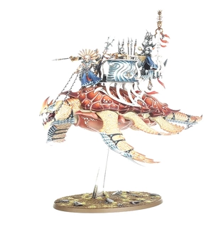  «Набор для сборки миниатюры Games Workshop Warhammer Age of Sigmar Idoneth Deepkin: Akhelian Leviadon (99120219009)», бренда Games Workshop - фото №3 - миниатюра