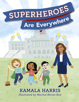 Паперова книга «Superheroes Are Everywhere», автор Камала Гарріс - фото №1 - мініатюра