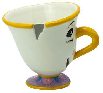  «Чашка 3D Disney Beauty and the Beast - Chip (ABYMUG623)», бренда Abysse - фото №2 - миниатюра