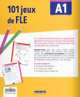 Паперова книга «101 jeux de FLE A1», автор Габріела Жардім - фото №2 - мініатюра