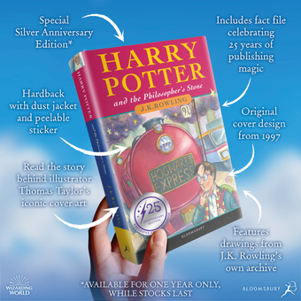 Бумажная книга «Harry Potter and the Philosopher’s Stone. 25th Anniversary Edition», автор Джоан Роулинг - фото №3 - миниатюра