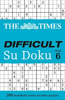 Бумажная книга «The Times Difficult Su Doku Book 6» - фото №1 - миниатюра