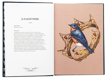 Бумажная книга «Орнітографія. Ілюстрований довідник із пташиної символіки та легенд», автор Джессика Ру - фото №5 - миниатюра