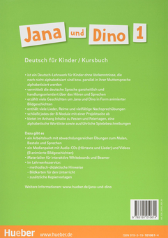 Бумажная книга «Jana und Dino. Deutsch fur Kinder. Kursbuch 1», авторов Мануэла Джорджиякаки, Майкл Пристот - фото №2 - миниатюра