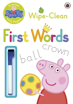 Бумажная книга «Peppa Pig. Practise with Peppa - Wipe-Clean First Words» - фото №1 - миниатюра