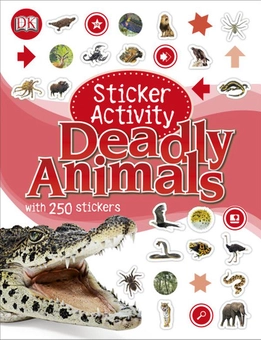 Бумажная книга «Sticker Activity. Deadly Animals» - фото №1 - миниатюра