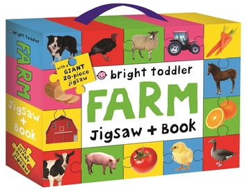 Бумажная книга «Bright Toddler Jigsaw and Book Set. Abc» - фото №1 - миниатюра