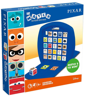  «Настільна гра Winning Moves PIXAR Top Trumps Match Board Game», бренда Winning Moves - фото №1 - миниатюра