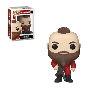  «Коллекционная фигурка Funko Pop! La Casa de Papel Oslo (44195)», бренда Funko Pop - фото №3 - миниатюра