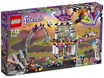  «Конструктор LEGO Friends Великі перегони 648 деталей (41352)», бренду LEGO - фото №1 - мініатюра