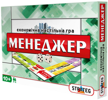 «Настольная игра Strateg Менеджер (485)», бренда Strateg - фото №1 - миниатюра