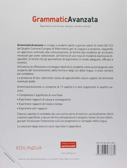 Паперова книга «Grammatica Avanzata. Libro B2+/C2 », авторів Маттео Ла Грасса, Донателла Тронкареллі - фото №2 - мініатюра