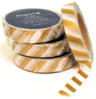  «Скотч Maste Grand Stripes Gold (MSG-MKT22-GD)» - фото №1 - миниатюра