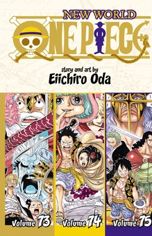 Бумажная книга «One Piece. 3-in-1 Edition. Volume 25», автор Эйитиро Ода - фото №1 - миниатюра