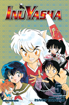 Бумажная книга «Inuyasha. 3-in-1 Edition. Volume 5», автор Румико Такахаши - фото №1 - миниатюра