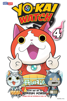 Бумажная книга «Yo-kai Watch. Volume 4», автор Нориюки Кониси - фото №1 - миниатюра